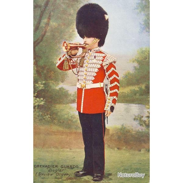 CPA MILITARIA illustrateur Oilette Grenadier Guards Bugler