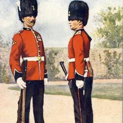 CPA MILITARIA illustrateur Oilette Royal Welsh Fusiliers Privates