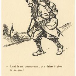 CPA Illustrée FAIVRE Jules Abel 105 Guerre 1914-18