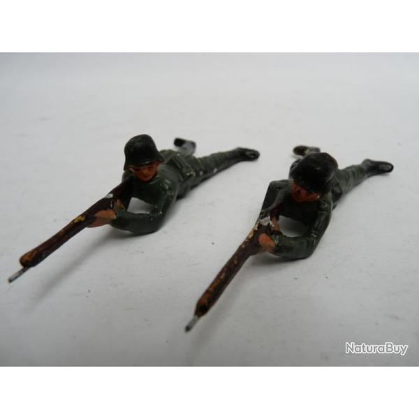 Soldat couch Militaire Jouet Militaria (x2)