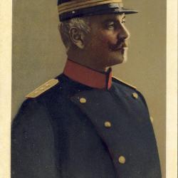 CPA Militaria Suisse Colonel Bornand Commandant 1ère division