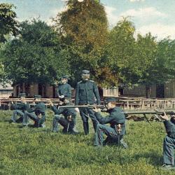 CPA militaria Armée Suisse Exercices de tir Ziel Uebung