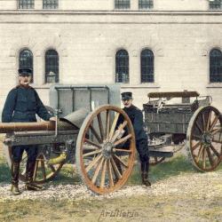 CPA militaria Armée Suisse Artillerie