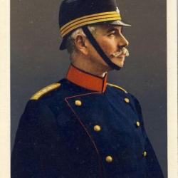 CPA Militaria Suisse Colonel Bornand Commandant de la 1ère division