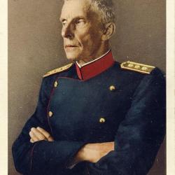 CPA Militaria Suisse Oberst Sprecher Von Bernegg Chef état major