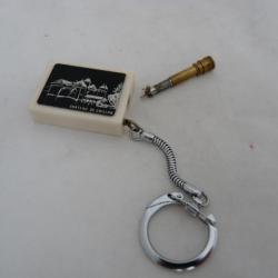 Ancien Briquet Allumette éternelle Porte Clé Château de Chillon