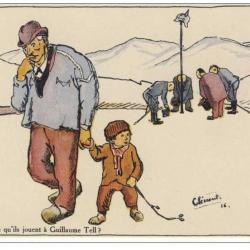 CPA illustrée Clément GUERRE 1914-18
