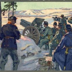 CPA illustrée E HODEL SUISSE Armée Suisse Guerre 1914-18