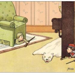 CP illustrée Enfants Guerre Militaria 1915