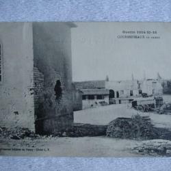 CPA 54 MEURTHE ET MOSELLE Courbesseaux en ruines Guerre 1914