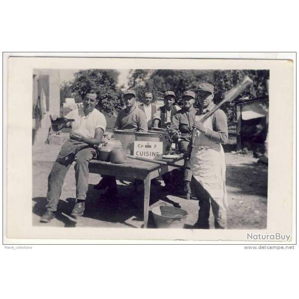 CPA Suisse Militaire Militaria CP 7 Cuisine