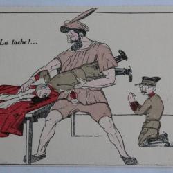 CPA illustrée SALVIC Politique Justice Suisse Guerre 1914-18
