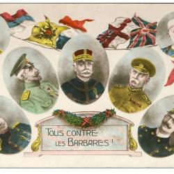 CPA illustrée Albert BEERTS Soldat Guerre Patrie Union