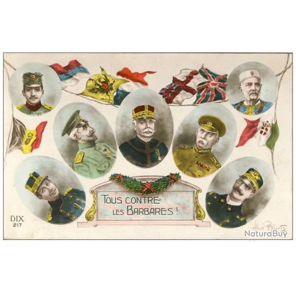 CPA illustre Albert BEERTS Soldat Guerre Patrie Union