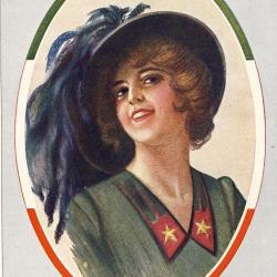 CPA illustrée VILLANI Italien Italie Guerre Propagande