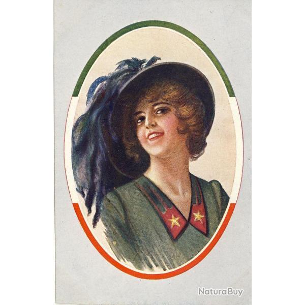 CPA illustre VILLANI Italien Italie Guerre Propagande