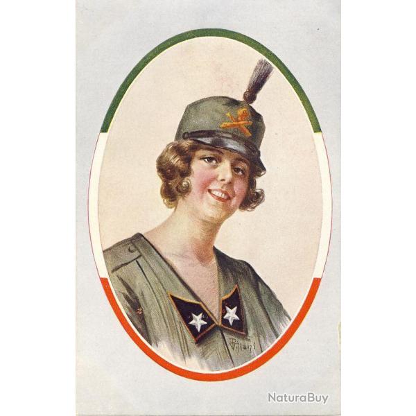 CPA illustre VILLANI Italien Italie Guerre Propagande