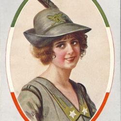 CPA illustrée VILLANI Italien Italie Guerre Propagande