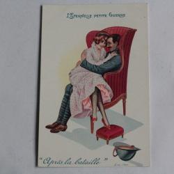 CPA illustrée SAGER Xavier Éternelle petite guerre