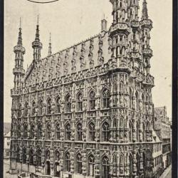 CPA Belgique Louvain Hôtel de ville avant la guerre 1914
