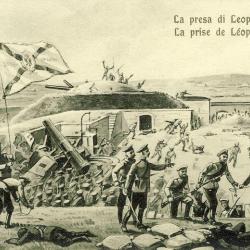 CPA Illustrée Italie La prise de Léopol Guerre 1914-18