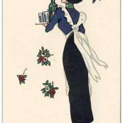 CPA Illustrée MAY Guerre 1914-18 Nos réserves ! N°4