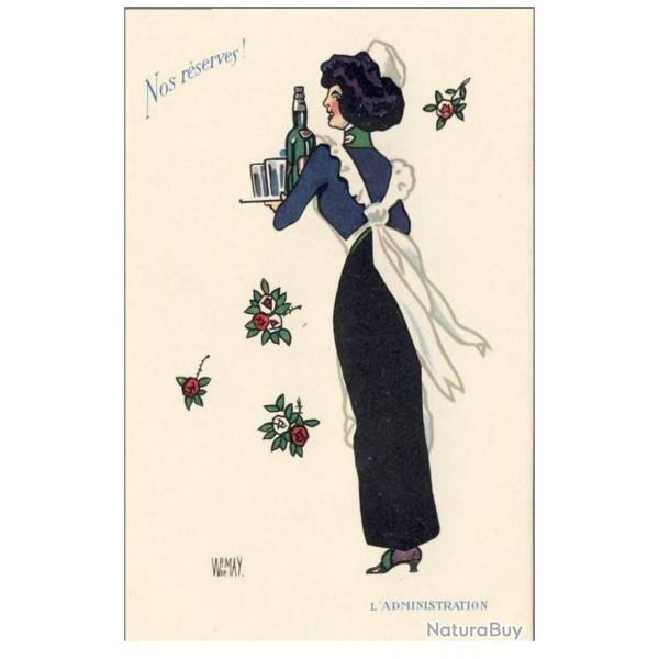 CPA Illustre MAY Guerre 1914-18 Nos rserves ! N4