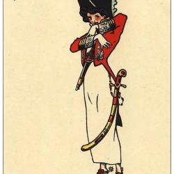 CPA Illustrée MAY Guerre 1914-18 Nos réserves ! N°8