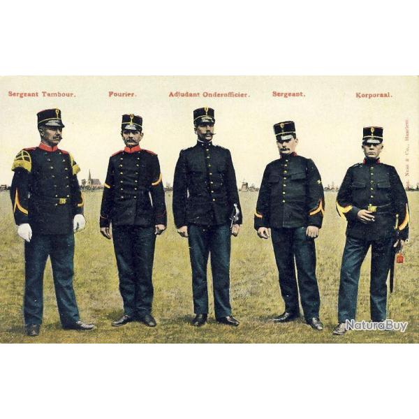 CPA Pays-Bas Holland Militaria en zeemacht Guerre