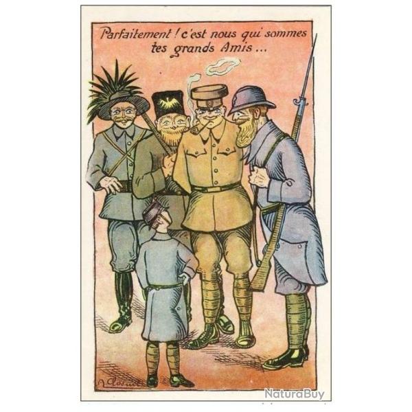 CPA Illustrateur CLOSUIT - Allis Satire - Guerre