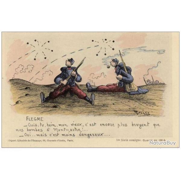 CPA Illustrateur MORISS - Guerre Soldat