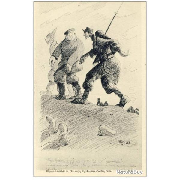 CPA Illustrateur MORISS - Oct 1914 Satire - Guerre