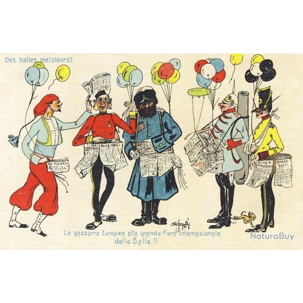 Illustrateur OTTOFAPELLY (Italien) Satire Humour Guerre