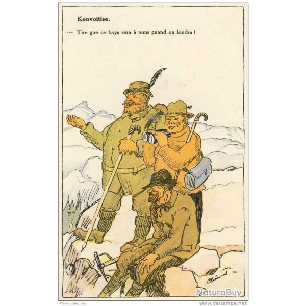 Illustrateur Clment - Guerre 1914-18