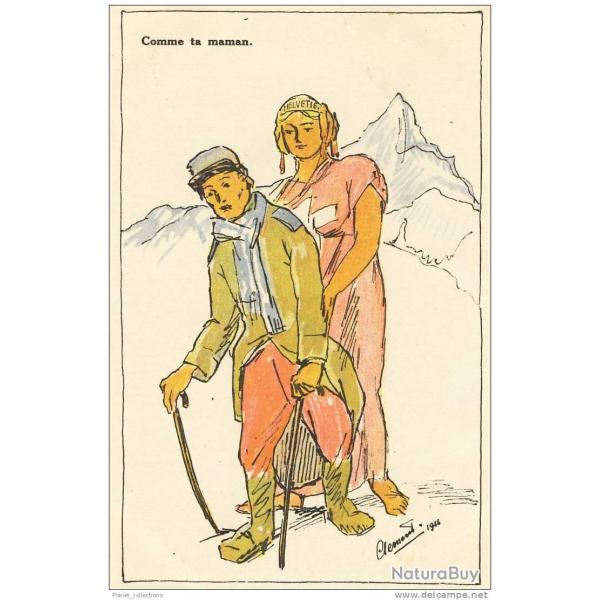 Illustrateur Clment - Guerre 1914-18