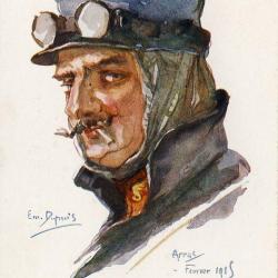 CPA illustrée Emile DUPUIS Guerre Nos Poilus N°6