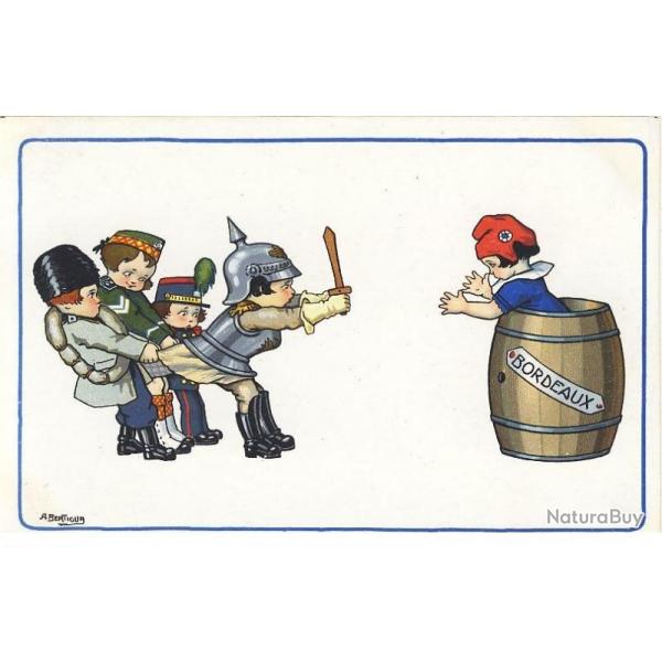 CPA illustre BERTIGLIA A. Italie Propagande Guerre