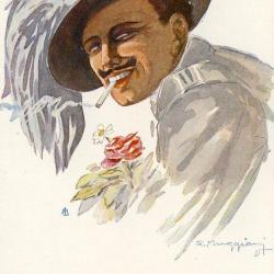 CPA Illustrateur MUGGIANI G. Soldat Italie Guerre
