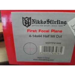 Lunette Nikko Stirling4-14x44 Half mil Dot