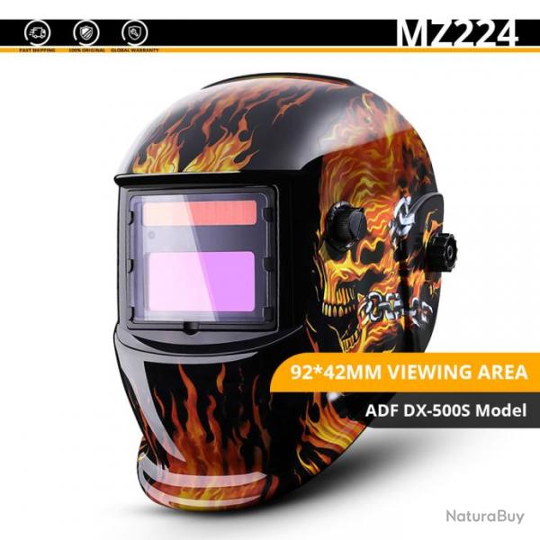 Masque Automatique de Soudeur Visiere avec Filtre Reglable, Modele: MZ224