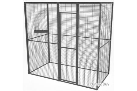Volière extérieur 2x2x2m volière jardin cage 4m² exotique pigeonnier canari  avis cielterre-commerce