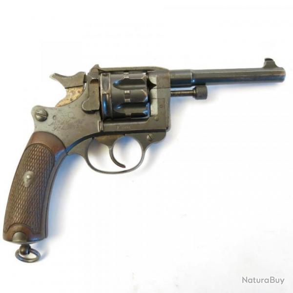 Revolver rglementaire 1892 calibre 8 mm catgorie B numro 8194 dat 1893
