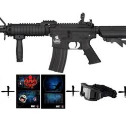 Pack replique AEG LT-02C MK18 M4 Skin Requin 1J Lancer Tactical