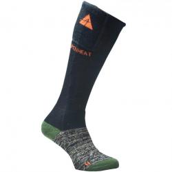 Chaussettes d'affût Heat-Allround3 (Couleur: Noir/gris/vert, Taille: L)