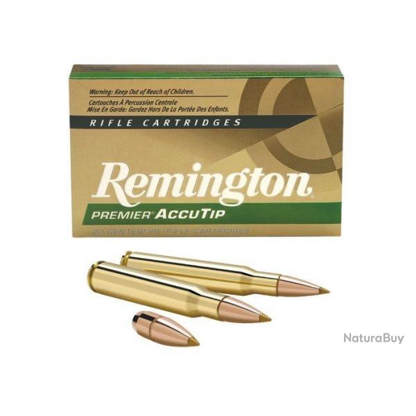 Cartouches Remington Premier Accutip Boat Tail C/308 Win 165 grains