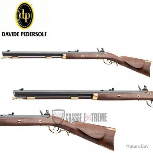 Fusil PEDERSOLI Traditional Hawken Target  Silex Cal 50 Gaucher