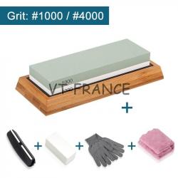 Pierre a Eau pour Aiguiser les Couteaux Double Face, Modele: E