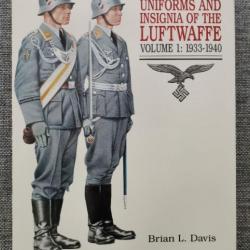 Uniforms and insignia of the Luftwaffe 1933 1940 Brian Davis
