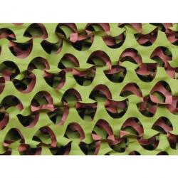 Filet de Camouflage Camo Gamme Basic - Marron/Vert 6x2,4 m - 6x2,4 m