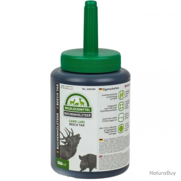 Goudron Vgal Eurohunt Pot de 500ml avec Brosse d'Application - Carton de 12 Pots